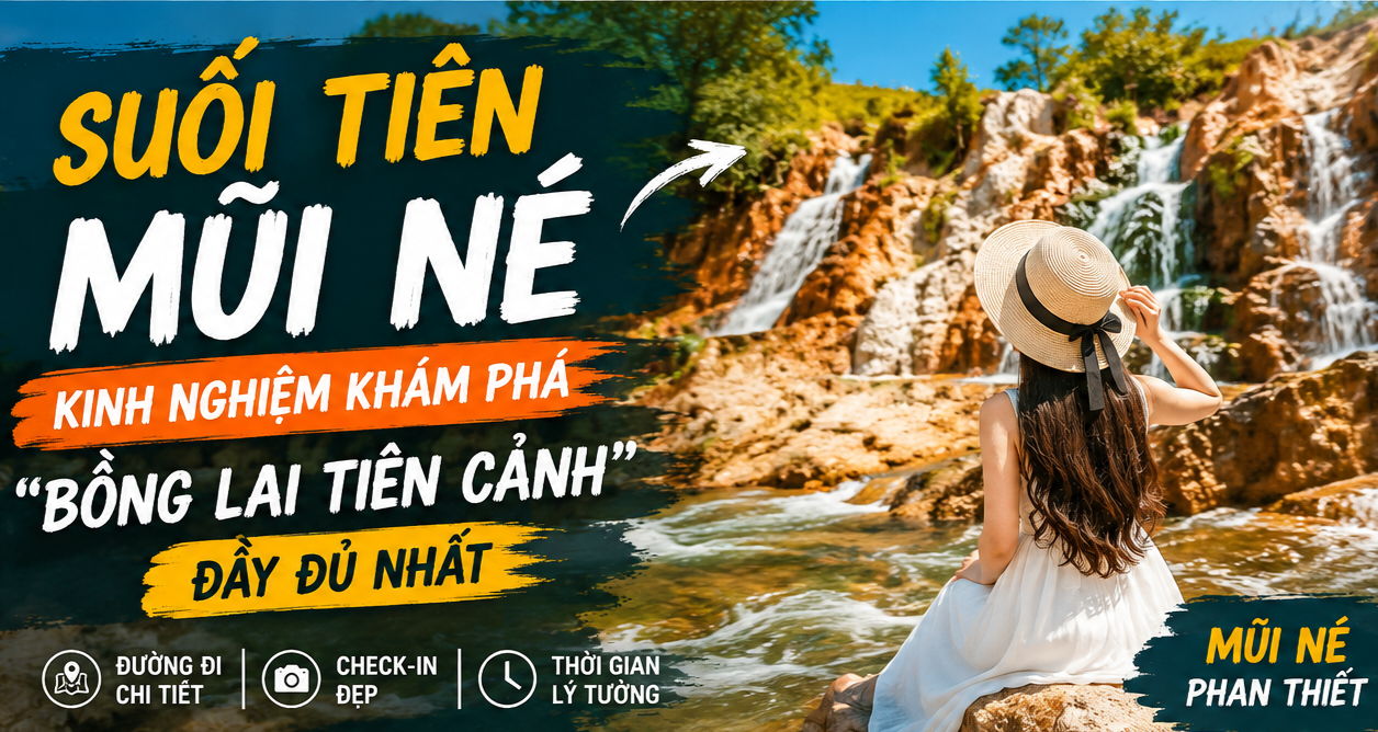 Suối Tiên Mũi Né Ở Đâu Và Cách Di Chuyển Đến Đây Như Thế Nào