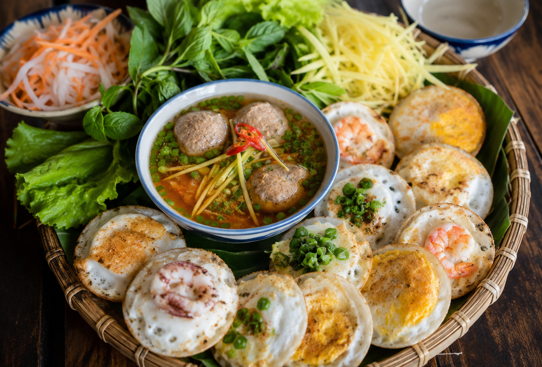 Những Quán Bánh Căn Phan Thiết Được Nhiều Người Yêu Thích