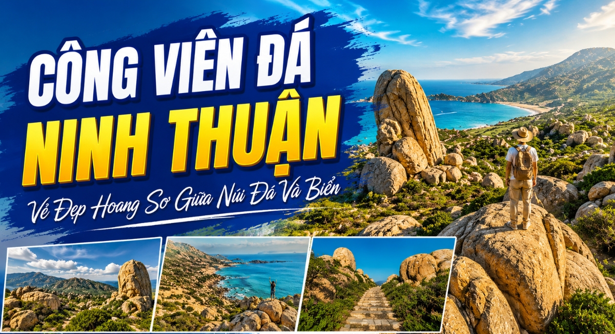 Công Viên Đá Ninh Thuận – Vẻ Đẹp Hoang Sơ Giữa Núi Đá Và Biển