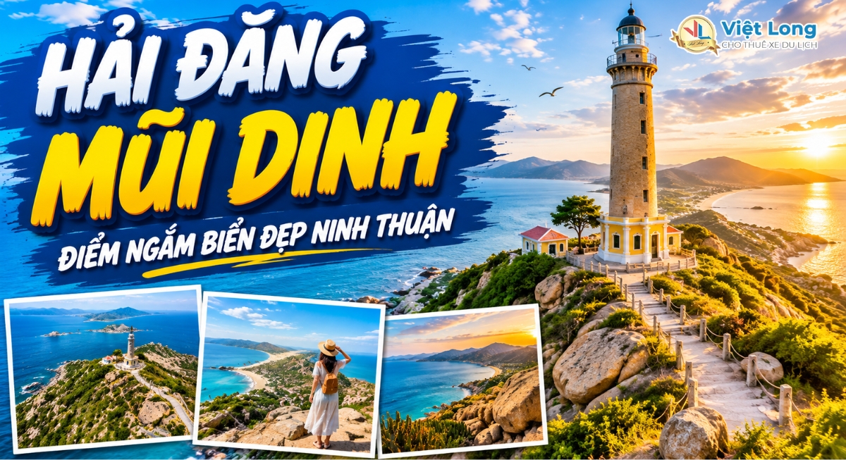 Hải Đăng Mũi Dinh – Điểm Ngắm Biển Đẹp Ninh Thuận